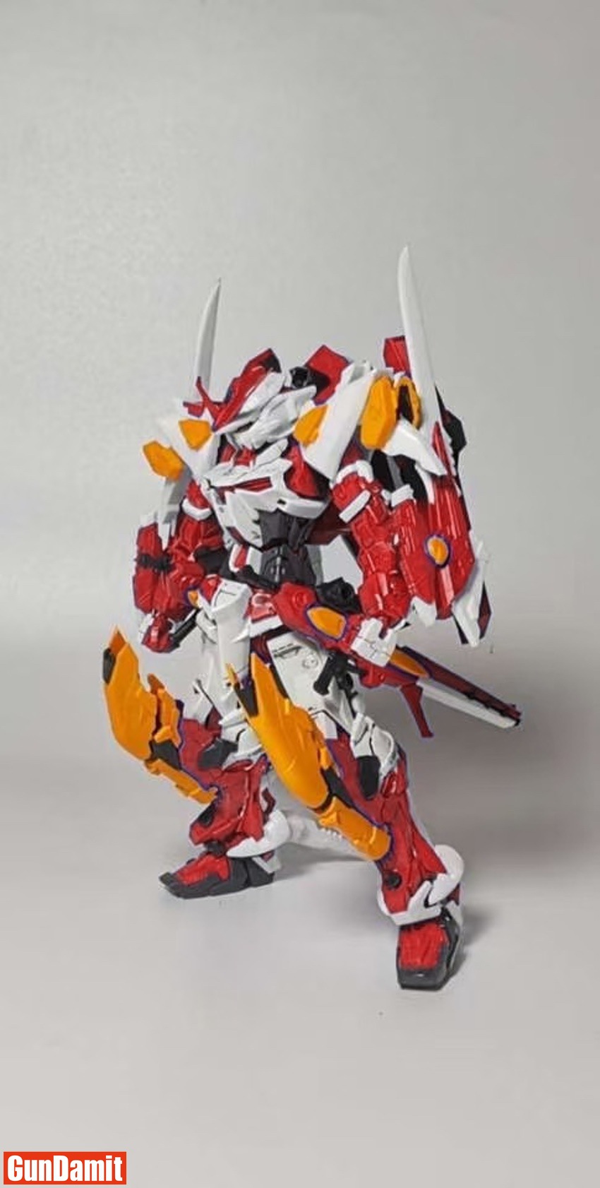 MG 1/100 MBF ASTRAY RED FRAME Gundam Model Kit Water Decal 