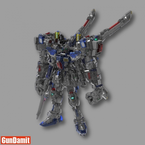 [Incoming] Rodams 1/72 RAS-40 Alpha Boxer RX-78 GP03S Gundam Model Kit Clear Version