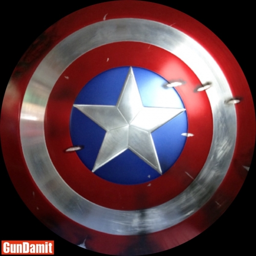 [Metal Made] Cattoys 1/1 Captain America Shield Battle Damaged Version w/o Wooden Box