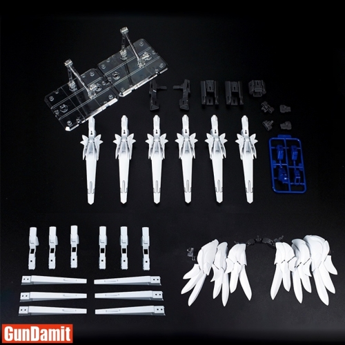 Effects Wings Snow White Prelude Upgrade Kit for MG XXXG-01W Wing Gundam