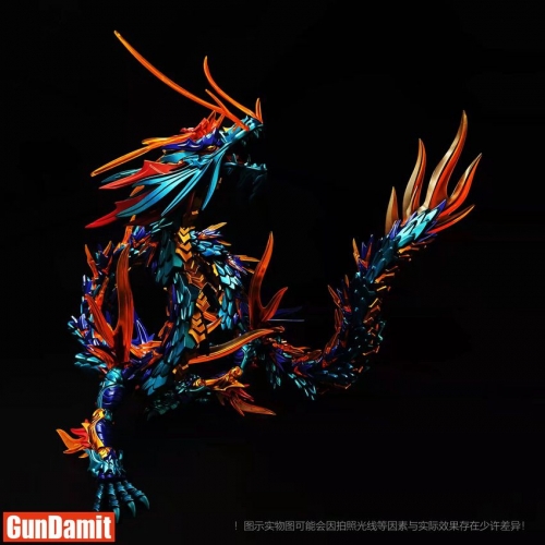 ShenX Pre-Painted & Pre-Assembled Classic of Mountains and Seas Azure Dragon