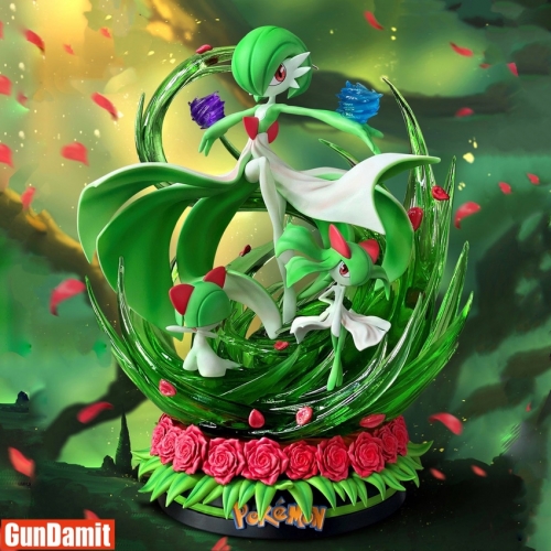 [Pre-Order] Egg Studio Pokemon Evolution Gardevoir Family Statue