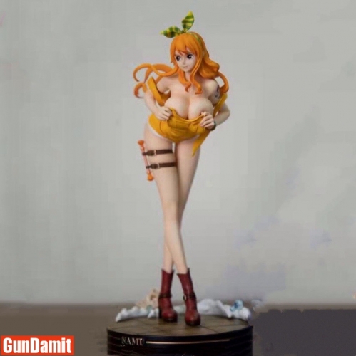 [Pre-Order] Lovely Girl Studio One Piece Yellow Overalls Nami Statue Ex Version