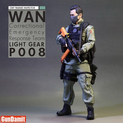 [Pre-Order] Proforce Toys 1/6 P008 Cert Inspector Wan Regional Response Teams Light Gear