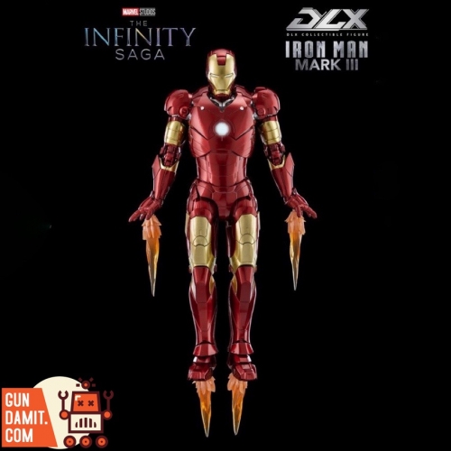 [Pre-Order] Threezero Studio 1/12 Infinity Saga DLX Iron Man Mark 3
