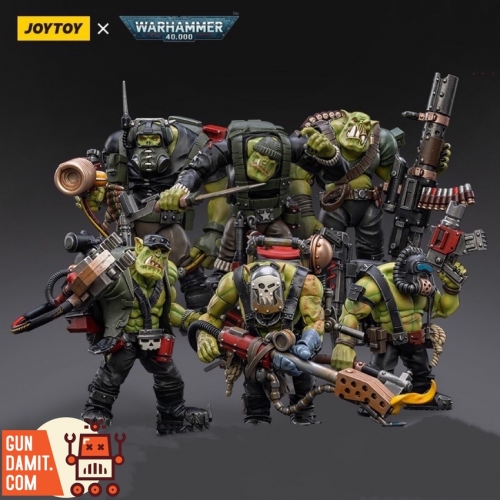 [Incoming] JoyToy Source 1/18 Warhammer 40K Ork Kommandos Squad Set of 6