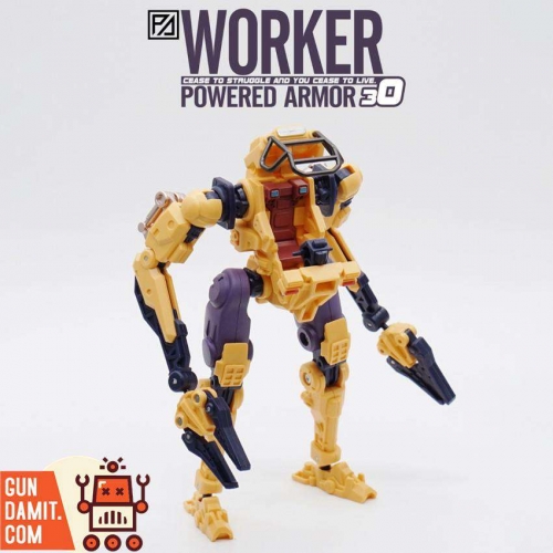 Forging Soul 1/60 AGS-30 Powered Armor Series Worker Priest Yellow Version