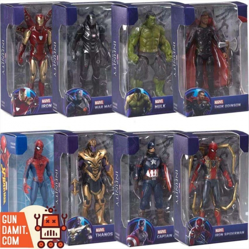 [Pre-Order] ZT Toys 1/20 Marvel Licensed The Avengers Action Figure Set of 8