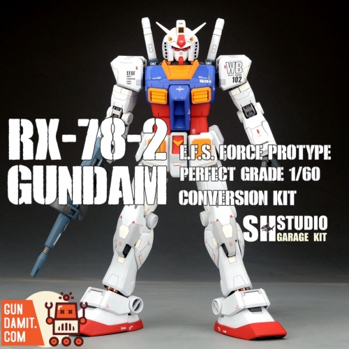 SH Studio 1/60 RX-78-2 EVO Gundam Conversion Kit for PG Gundam