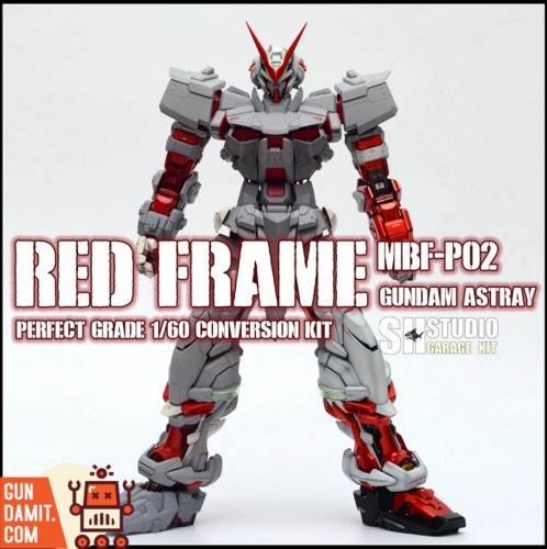 SH Studio 1/60 MBF-P02 Conversion Kit for PG Gundam Astray Red Frame