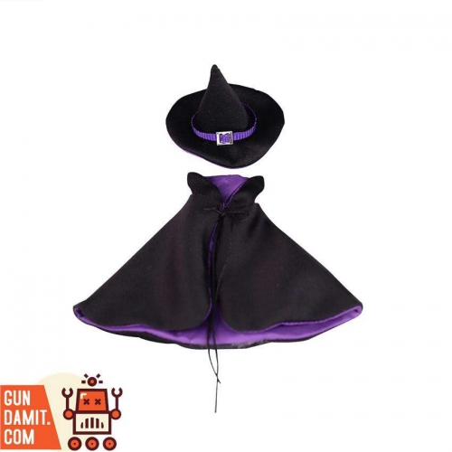 HASUKI 1/12 Figure Clothing Wizard Hat & Wizard Cloak Set