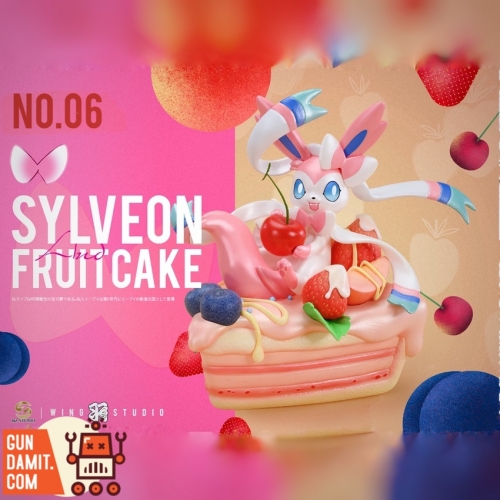 Wing Studio & HZ Studio Pokémon Dessert Series No.6 Sylveon Fruit Cake Statue