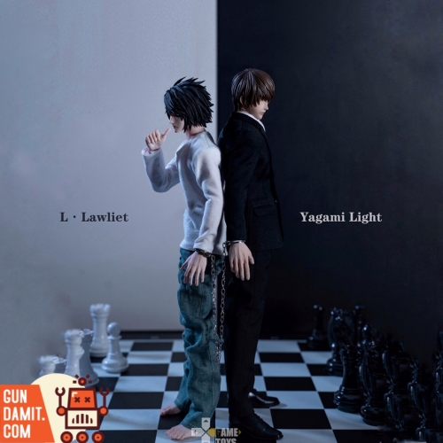 [Pre-Order] GameToys 1/6 GT-007 Death Note L Lawliet & GT-008 Death Note Yagami Light Set of 2