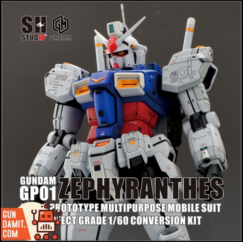 SH Studio & GM Dream 1/60 Upgrade Garage Kit for PG RX-78GP01 Gundam Zephyranthes