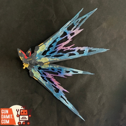 Point Factory Studio 1/100 MGEX Strike Freedom Gundam Wings of Light Upgrade Kit Clear Version