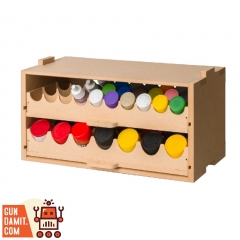 [Coming Soon] Chick Master K8 Wooden Model Paint Rack Organizer
