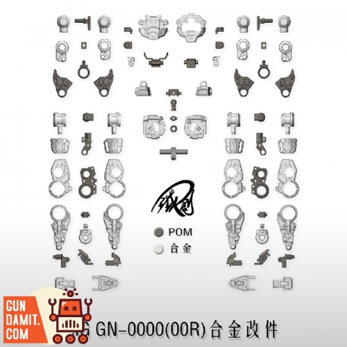 [Pre-Order] Tiechuang Model 1/100 Alloy Frame Model Kit for MG GN-0000 00 Gundam