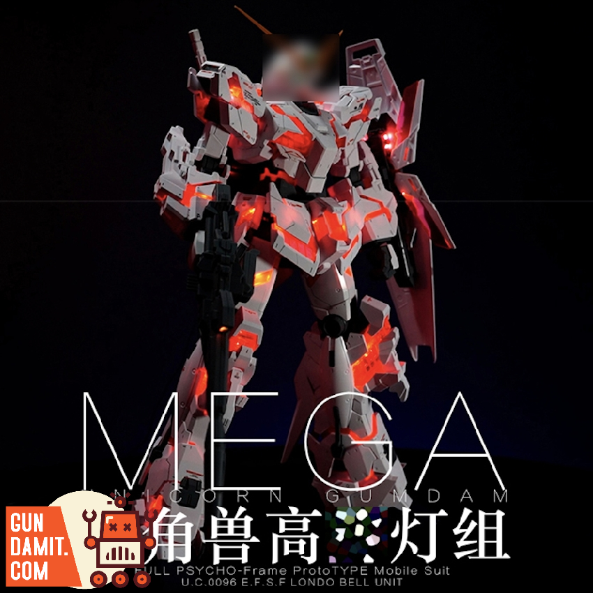 Kosmos 30 MIN Series RGB LED Units for Mega 1/48 RX-0 Unicorn Gundam Set B