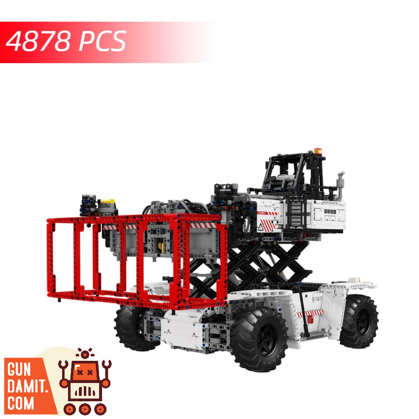 [Coming Soon] Mould King 17029 Container Truck White Version w/ PF parts