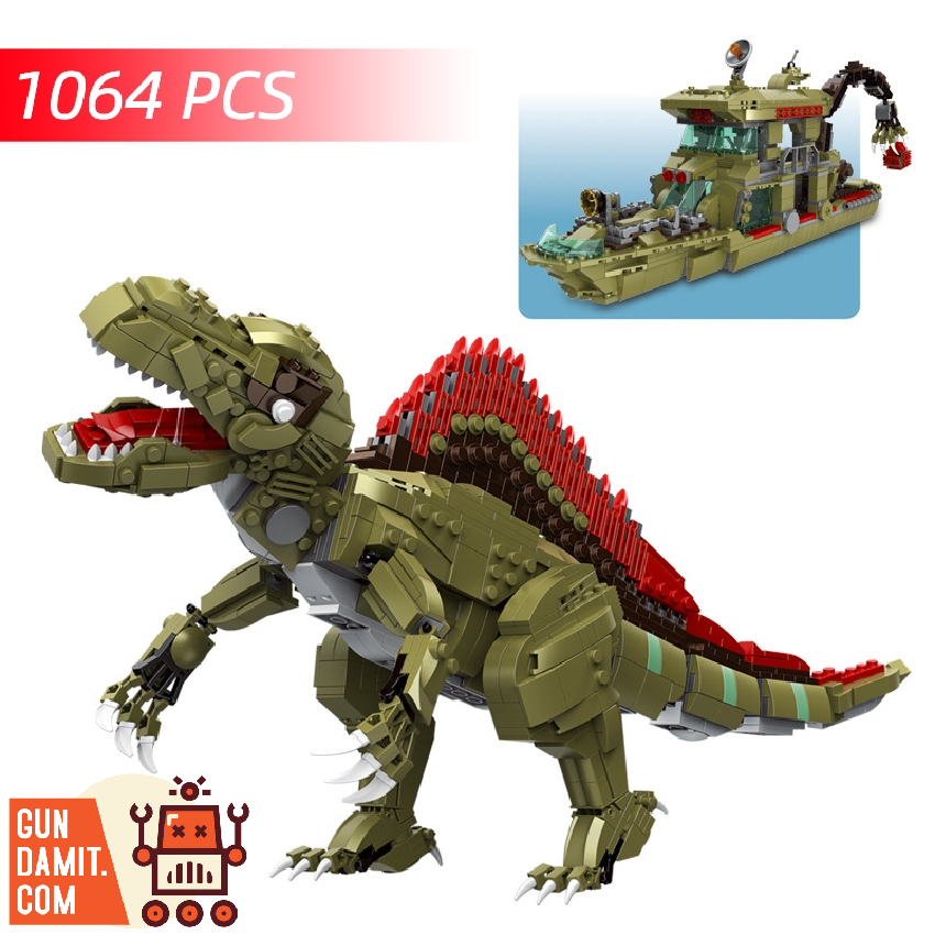 [Coming Soon] DECOOL 31027 Transformable Spinosaurus Spine Back Dragon