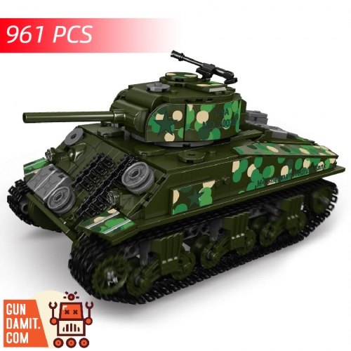 [Coming Soon] Mould King 20024 M4 Sherman Tank w/ PF Parts