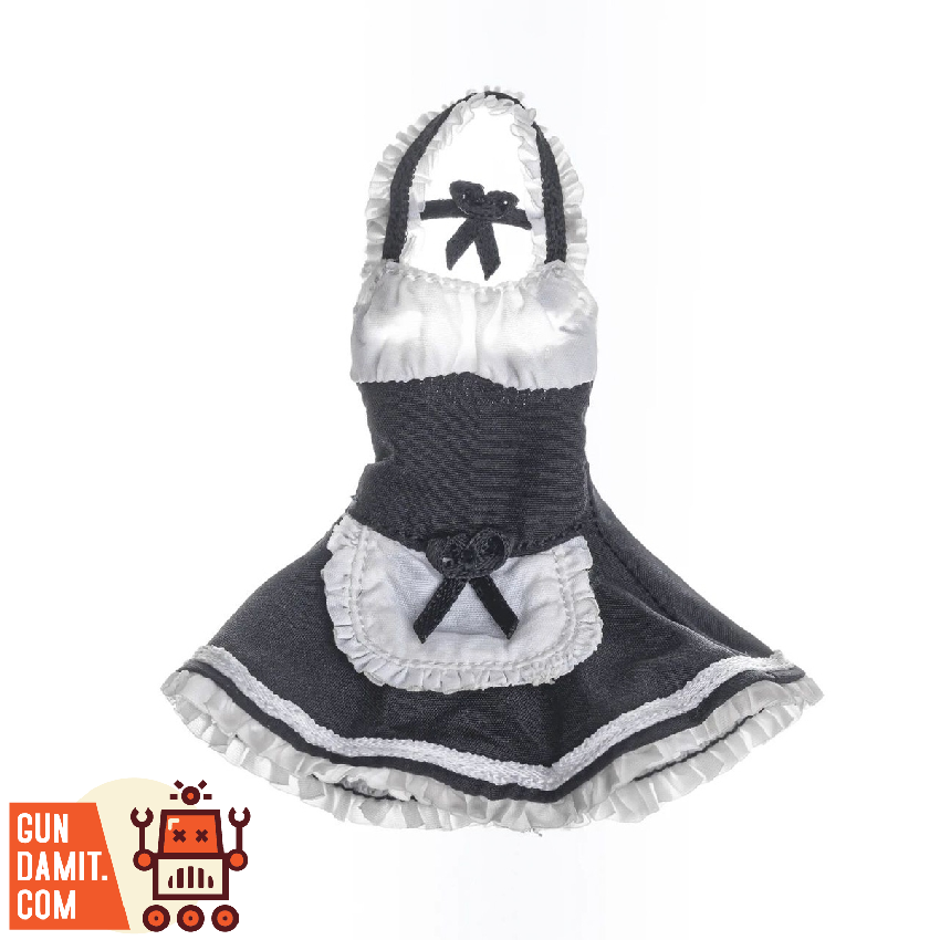 HASUKI 1/12 CS010 Figure Clothing Maid Costume Black Version