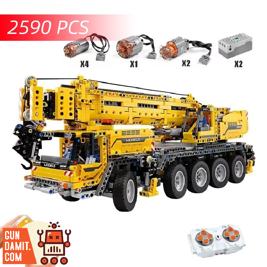 [Coming Soon] Mould King 13107 Merchanical Crane w/ PF Parts
