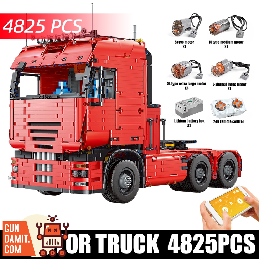 [Coming Soon] Mould King 19005 Pneumatic Tractor Truck w/ PF Parts