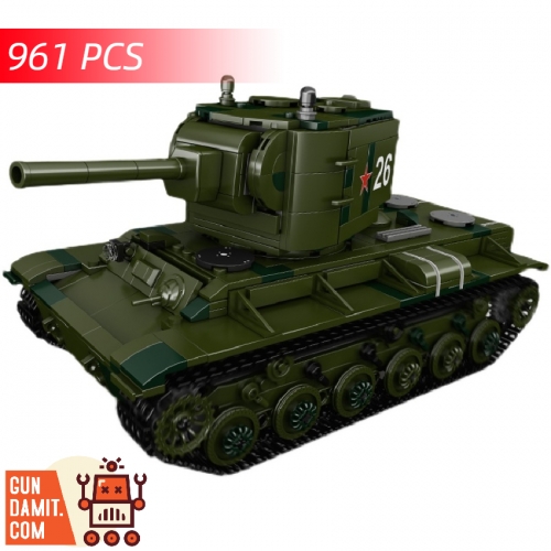 [Coming Soon] Mould King 20026 KV2 Heavy Tanks w/ PF Parts