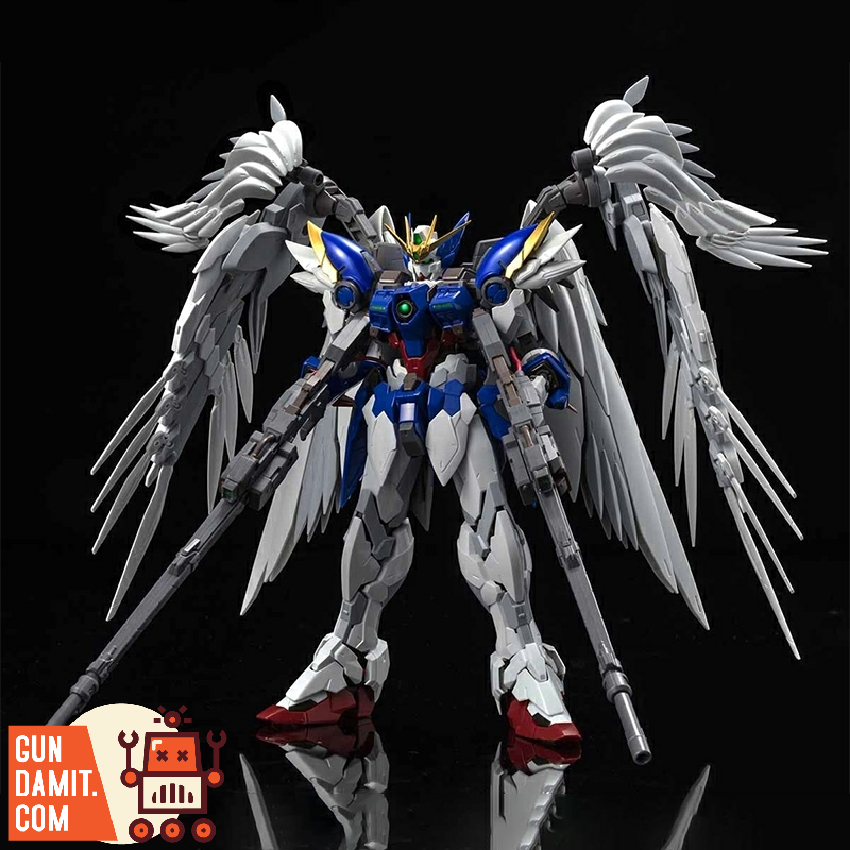Daban 1/100 8820 MG HiRM XXXG-00W0 Wing Gundam Zero EW Ver. Model Kit w/ Decal & Stand