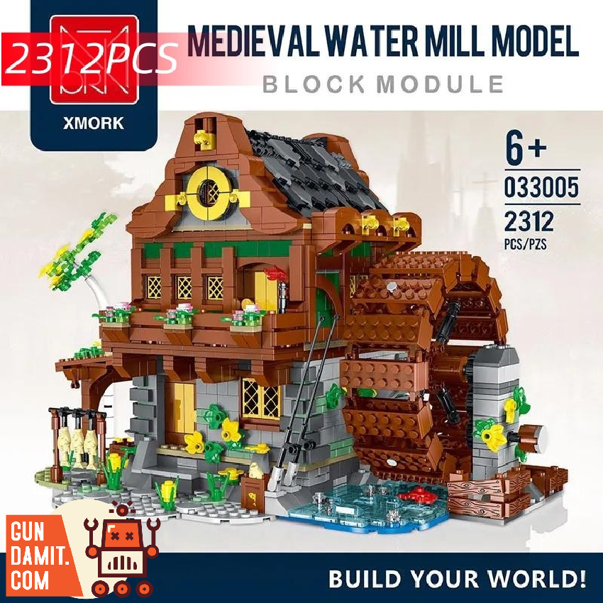 [Coming Soon] Mork Model 033005 Medieval Watermill