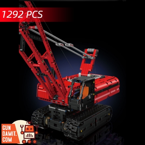 [Coming Soon] Mould King 15070 Crawler Crane Red Version w/ PF Parts