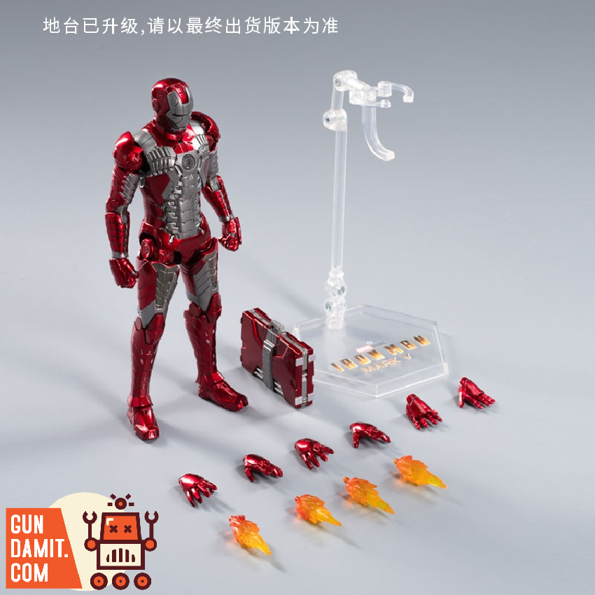 [Coming Soon] ZT Toys Marvel Licensed 1/10 Iron Man 2 Mark 5 w/ LED