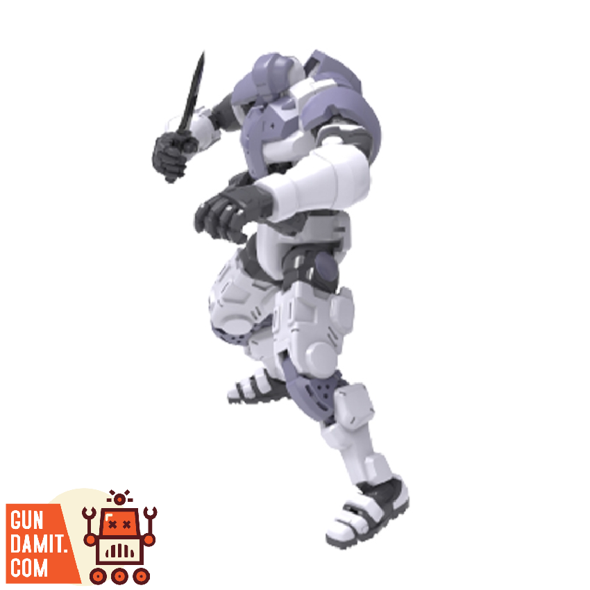 [Pre-Order] Warriors Workshop 1/30 WWS-O-01/02 Loyalty ‘G’ Assist Humanoid Soldier Model Kit White Version