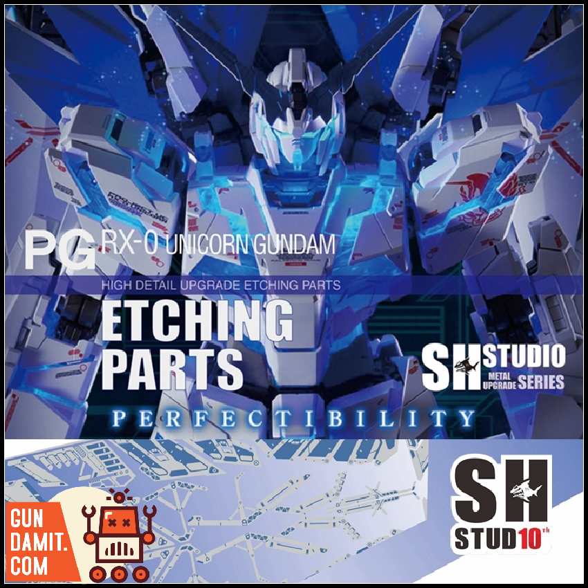 [Coming Soon] SH Studio Etching Upgrade Kit for 1/60 PG RX-0 Unicorn Gundam
