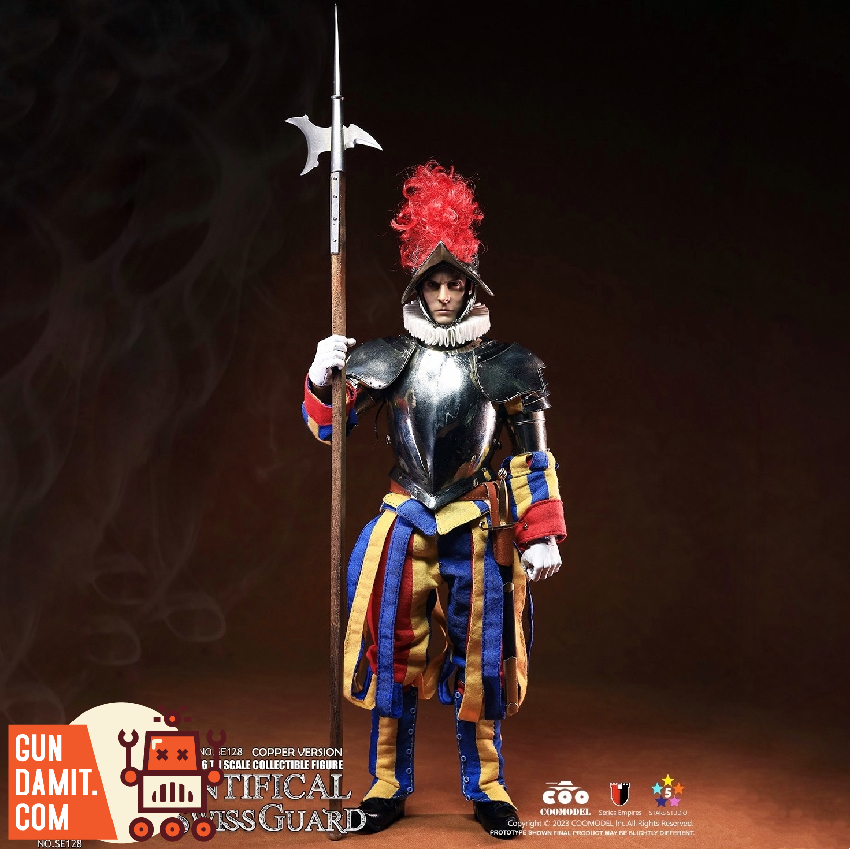 [Pre-Order] COOMODEL 1/6 SE128 Series of Empires Pontifical Swiss Guard Exclusive Copper Version