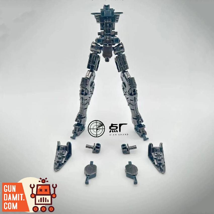 [Pre-Order] Point Factory Studio 1/100 Alloy Frame Upgrade Kit for ZGMF-X19A Justice Gundam Pre-Assembled Version