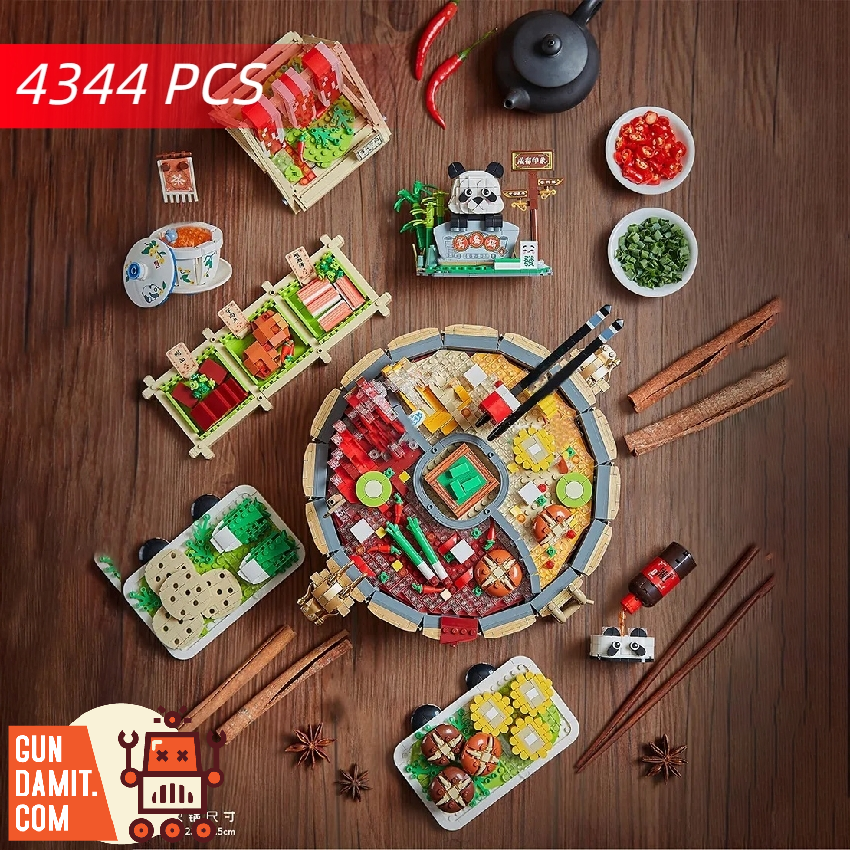 [Coming Soon] LOZ 1072 Sichuan Style Hot Pot Building Block Toy