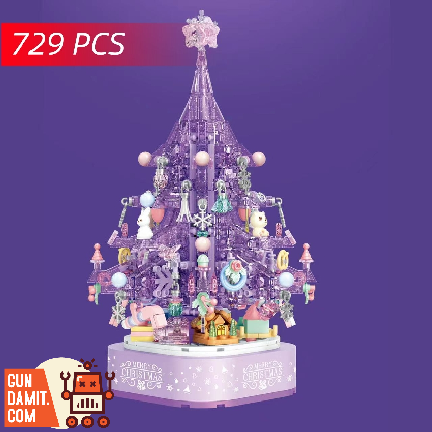 Sembo Block 605029 Fantasy Christmas Tree w/ Light