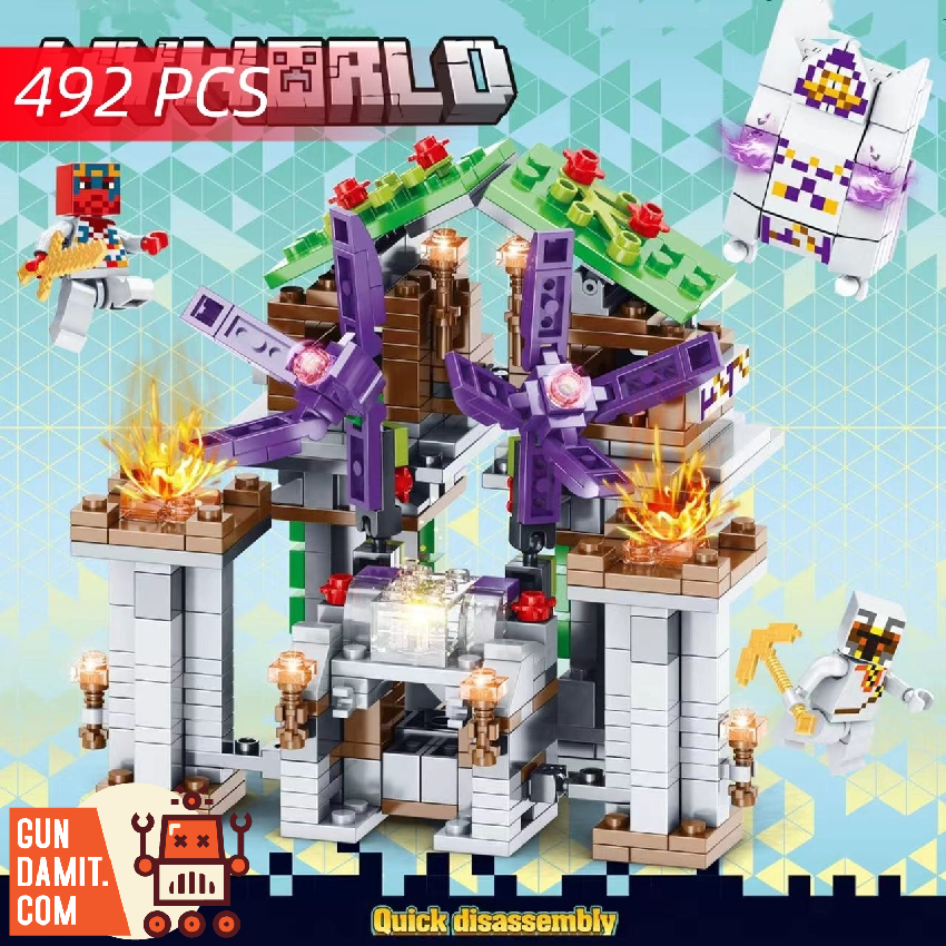 [Coming Soon] LB Plus LB1146 Minecraft Snow Guardian Castle w/ Light