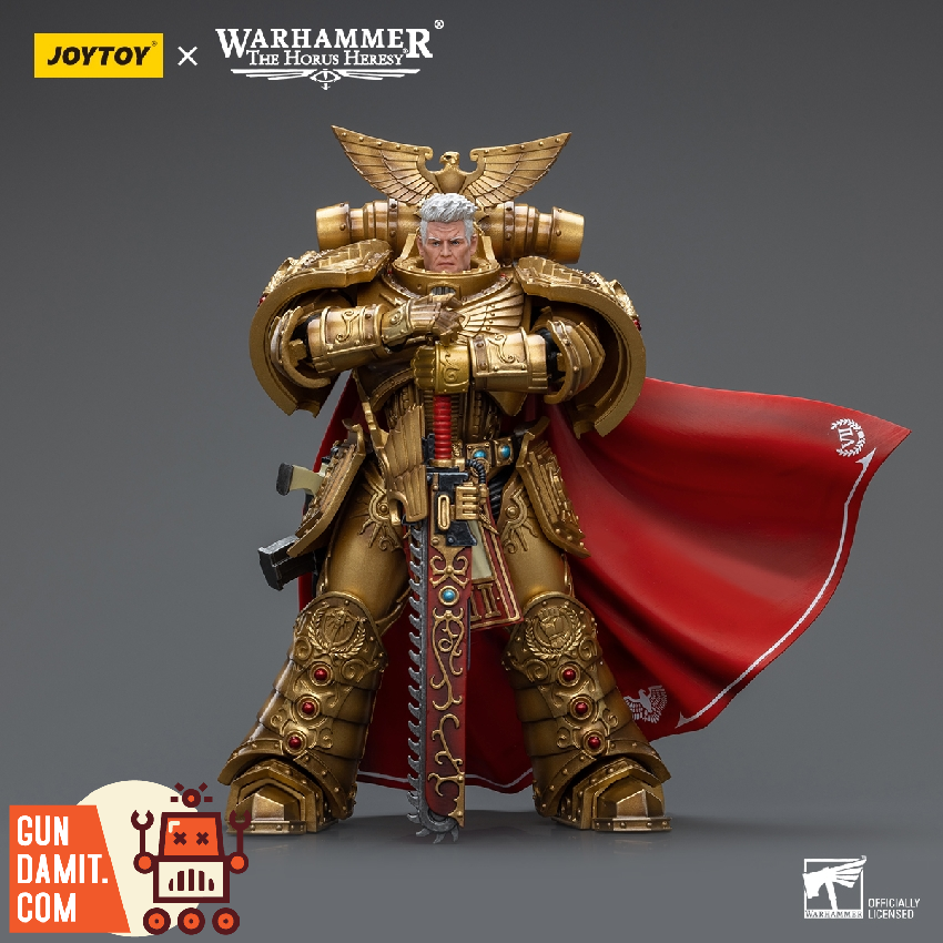 JoyToy Source 1/18 Warhammer The Horus Heresy Imperial Fists Rogal Dorn - Primarch of the Vllth Legion
