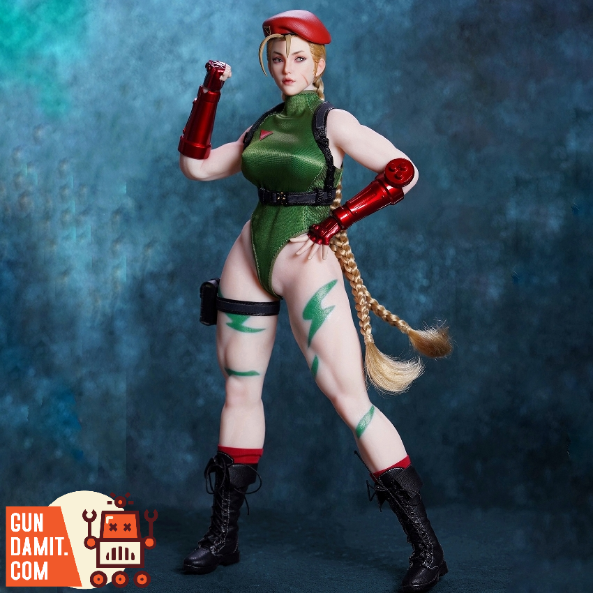 [Pre-Order] Play Toy 1/6 P020-A Green Fighting Female Warrior Cammy