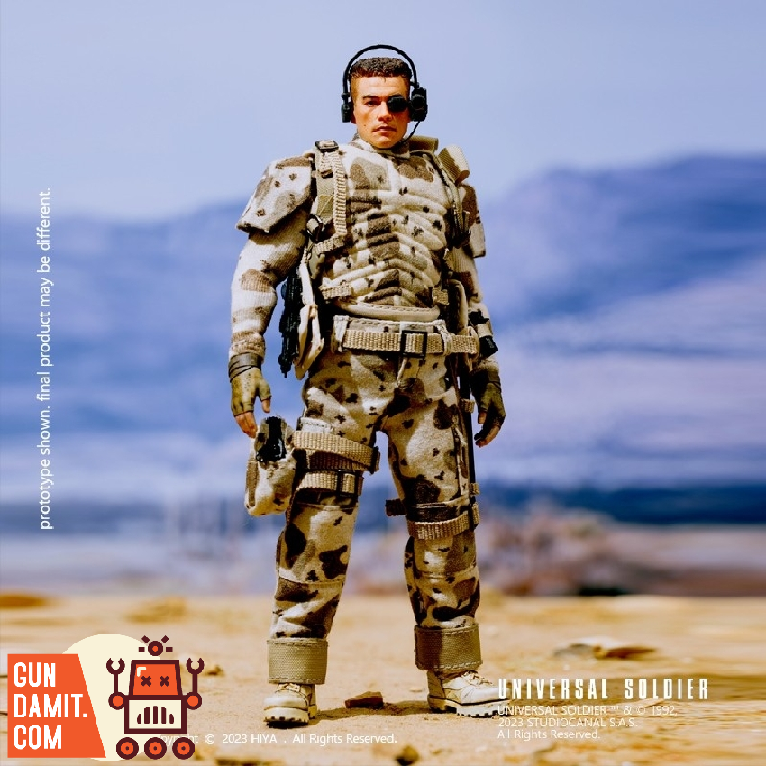 [Pre-Order] Hiya Toys 1/12 Exquisite Super Series Universal Soldier Luc Deveraux