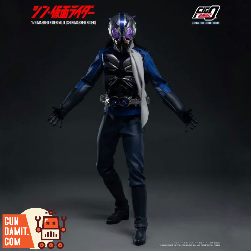 [Pre-Order] Threezero 1/6 FigZero Shin Masked Rider Masked Rider No.0