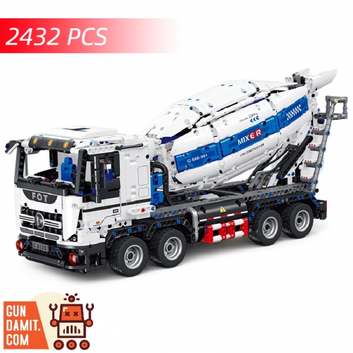 [Coming Soon] Jie Star FF11012 Concrete Mixer Truck w/ PF Parts