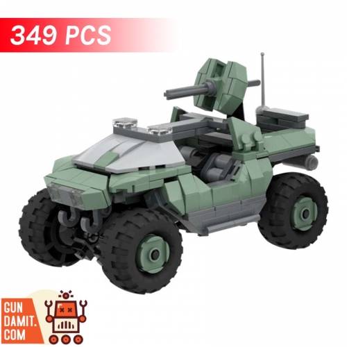BuildMoc 32633 Halo Warthog Force Application Vehicle