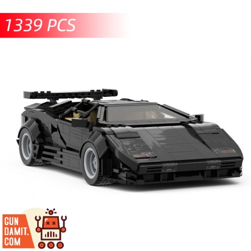 BuildMoc 57779 Lamborghini Countach LP5000 QV Black Version