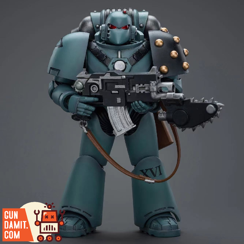 [Coming Soon] JoyToy Source 1/18 Warhammer The Horus Heresy Sons of Horus MKVI Tactical Squad Legionary with Bolter & Chainblade