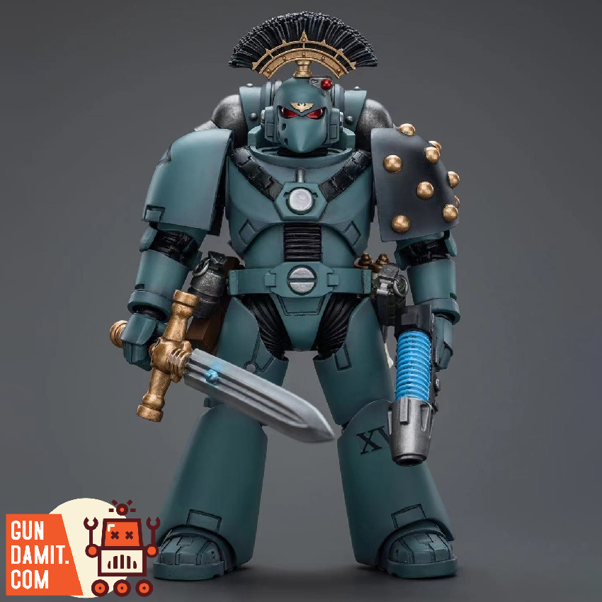 JoyToy Source 1/18 Warhammer The Horus Heresy Sons of Horus MKVI Tactical Squad Sergeant with Power Sword