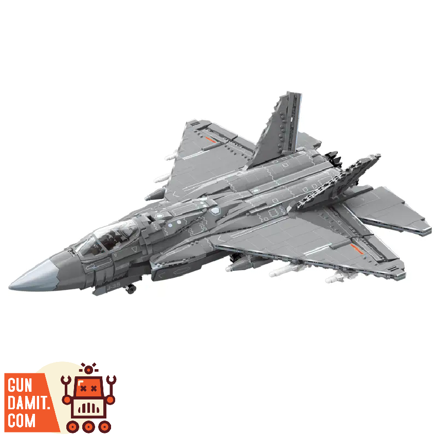 [Coming Soon] Keeppley 1/26 23017 J35 Stealth Carrier-based Fighter Aircraft w/ PF Parts
